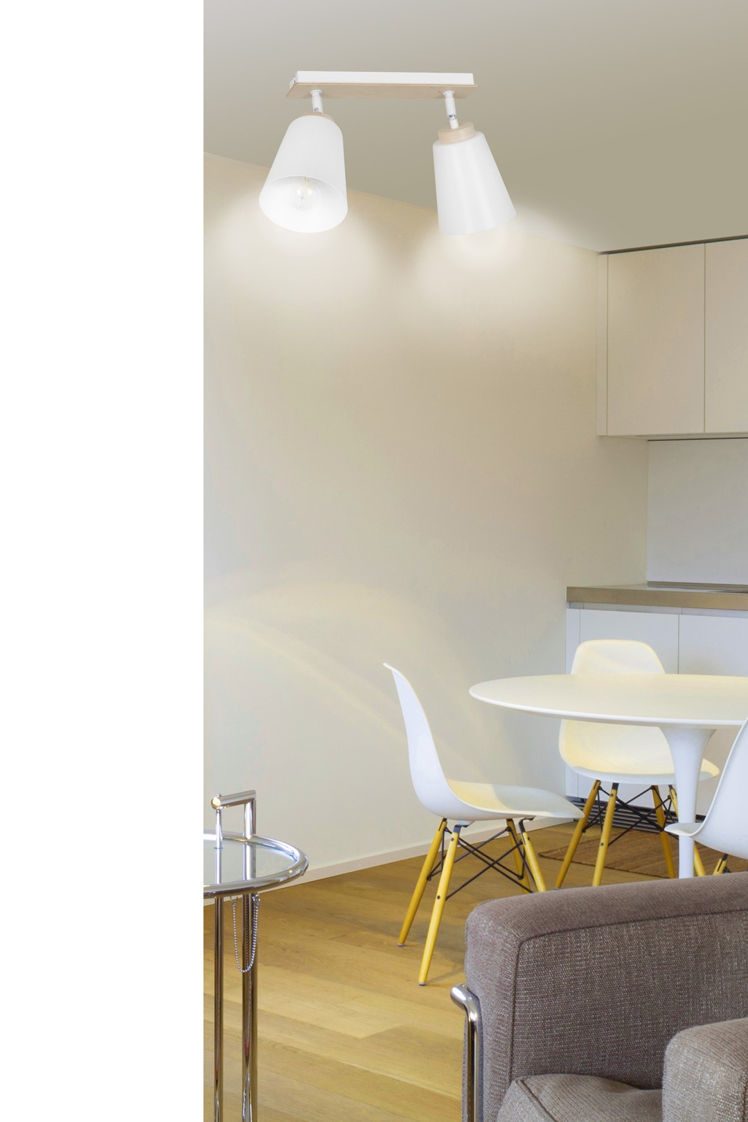 Plafondlamp Flauskes Wit - Afbeelding 5