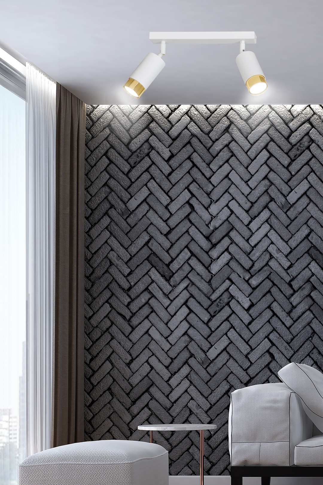Plafondlamp Heerros Wit - Afbeelding 6