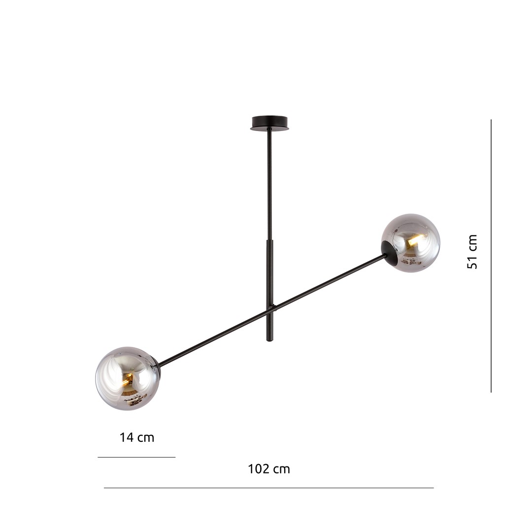 Hanglamp Groonten Zwart Ø14 cm - Afbeelding 6