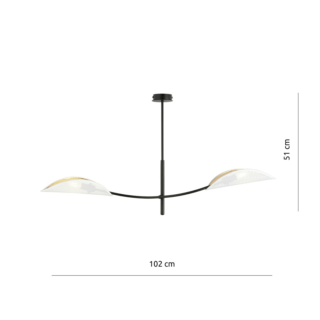 Plafondlamp Jubane Zwart Ø12 cm - Afbeelding 6