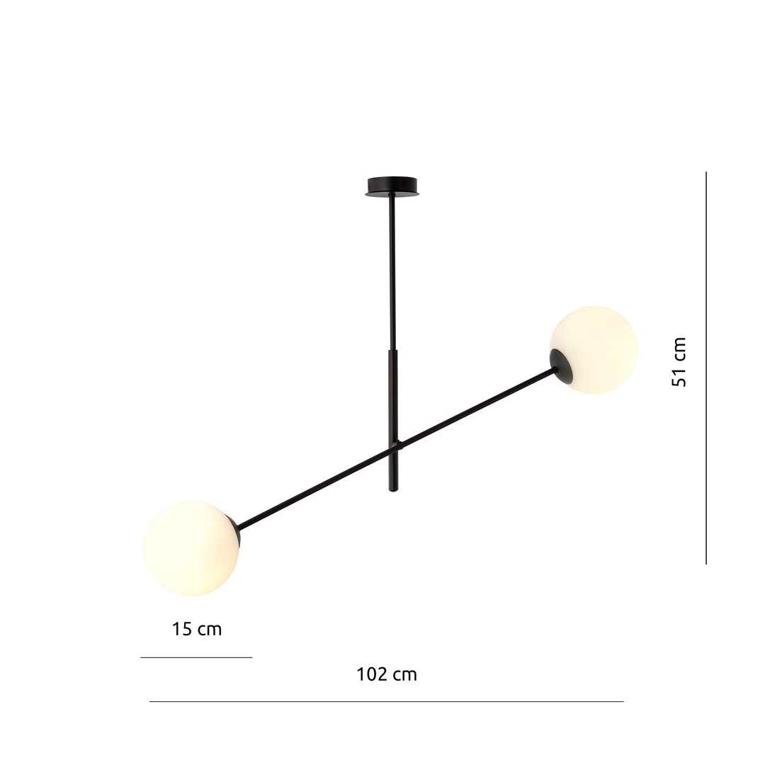 Hanglamp Dievol Zwart Ø15 cm - Afbeelding 6