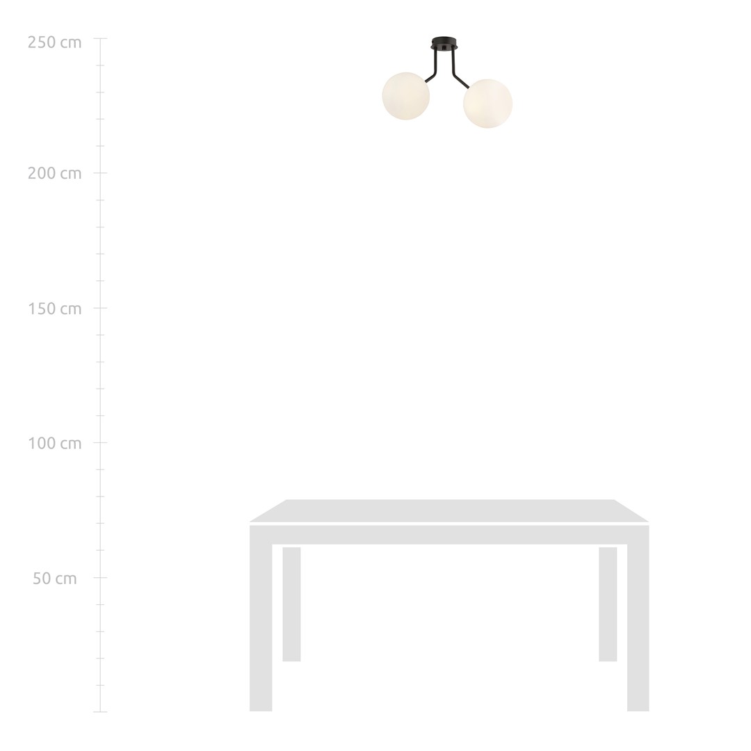 Plafondlamp Skarrea Zwart Ø15 cm - Afbeelding 6