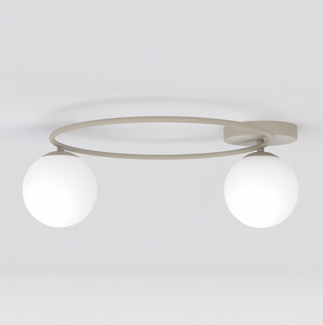 Plafondlamp Vaarnen Beige Ø14 cm - Afbeelding 6