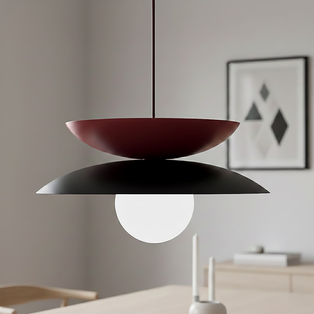 Hanglamp Ciedaro Zwart Ø10 cm - Afbeelding 6