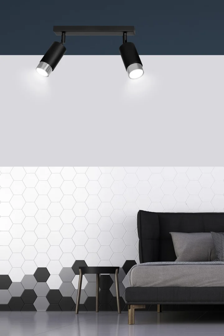 Plafondlamp Staurdek Zwart - Afbeelding 6