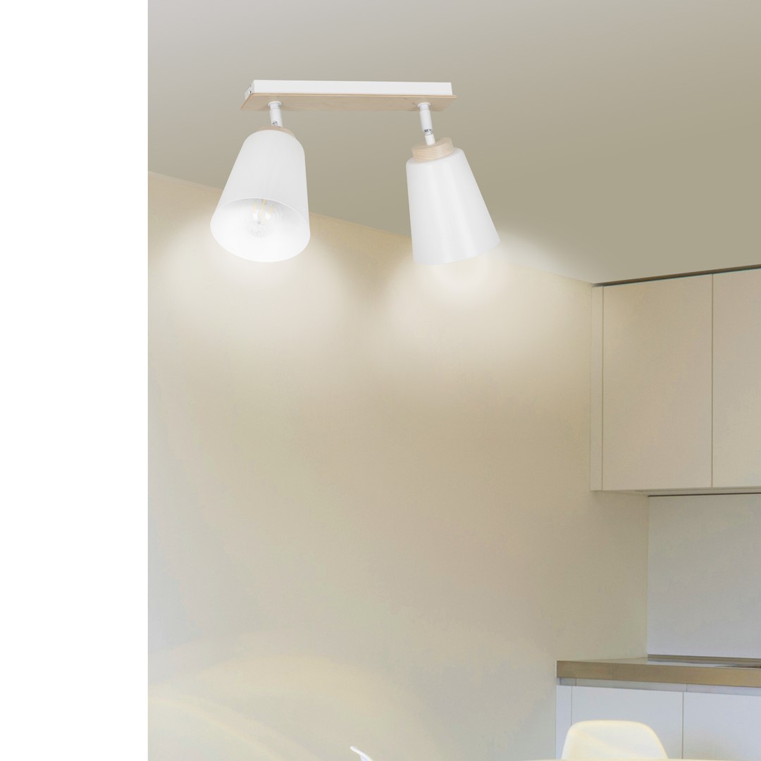Plafondlamp Flauskes Wit - Afbeelding 6