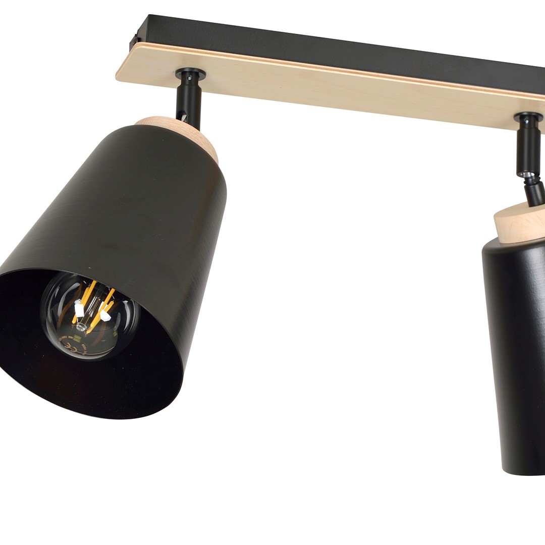 Plafondlamp Baarnin Zwart - Afbeelding 6