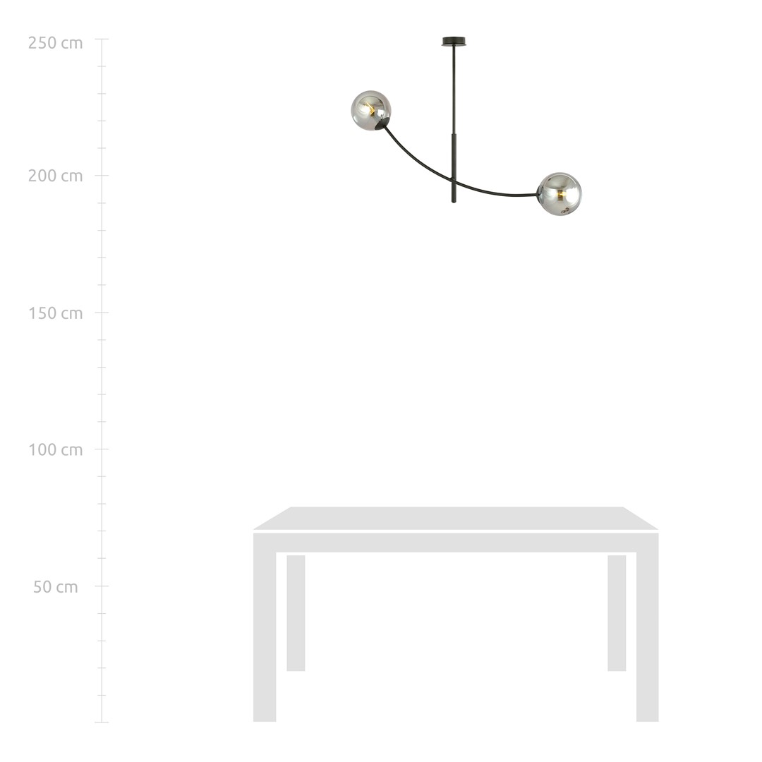 Plafondlamp Pautand Zwart Ø14 cm - Afbeelding 7