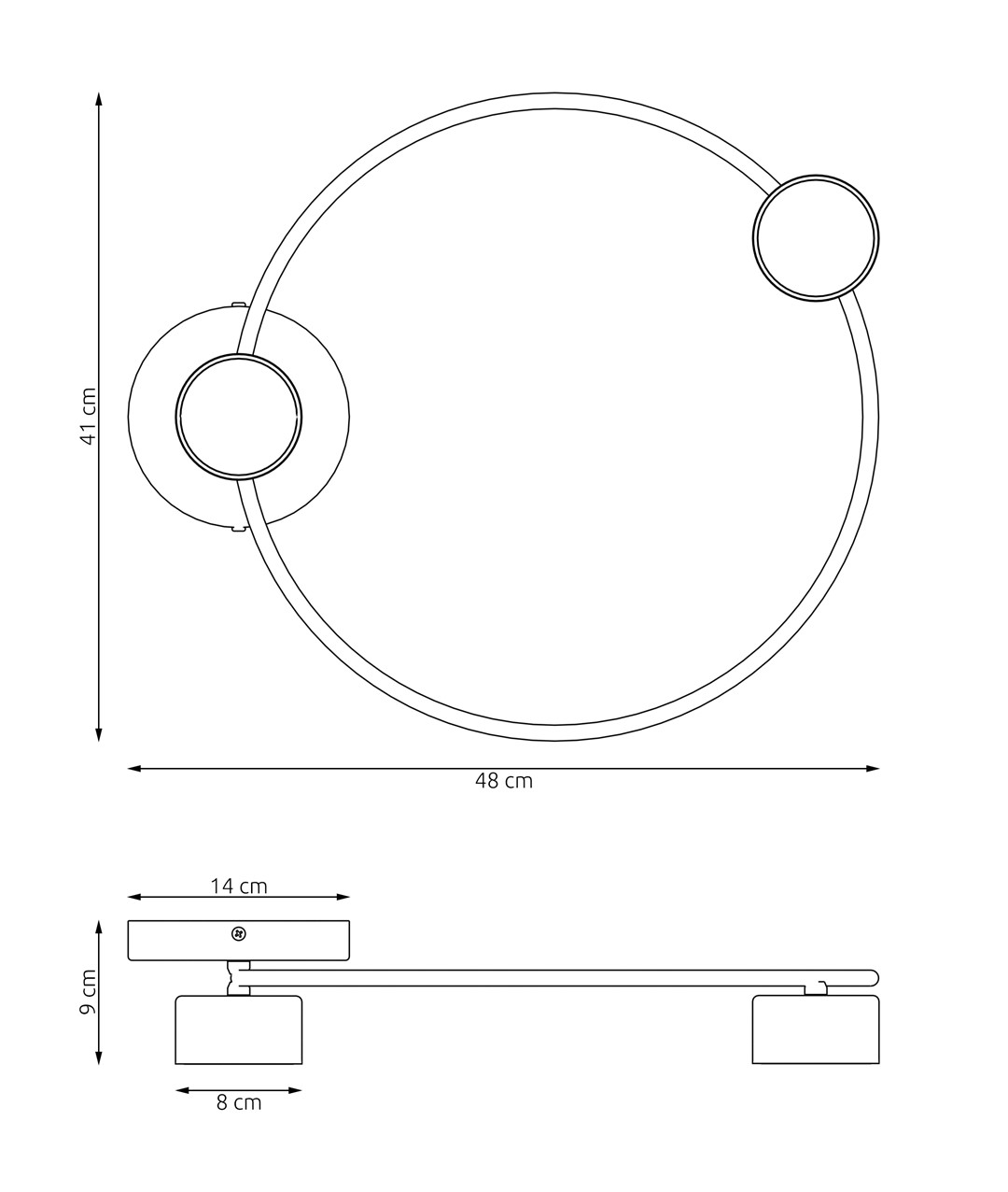 Plafondlamp Brieldand Zwart - Afbeelding 7
