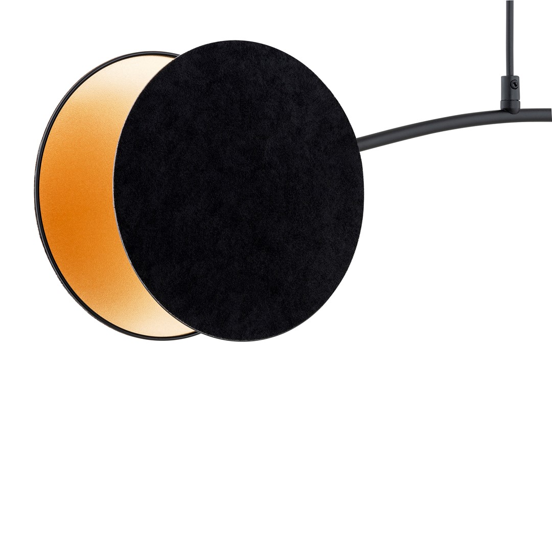 Hanglamp Zanen Zwart Ø20 cm - Afbeelding 7