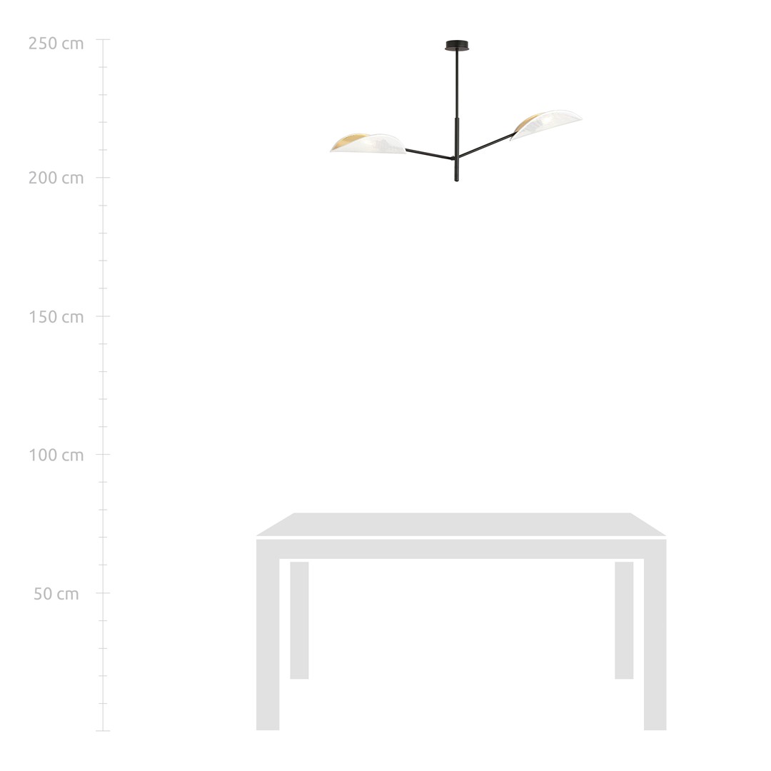 Plafondlamp Caamor Zwart Ø12 cm - Afbeelding 7