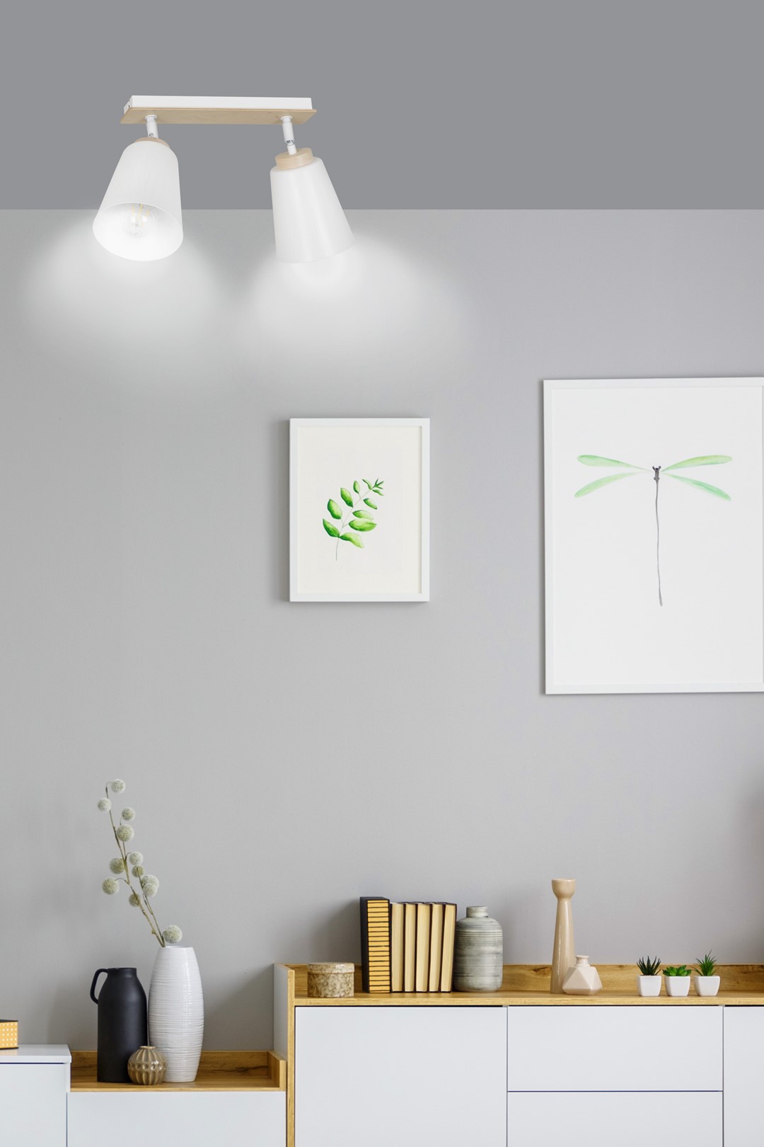 Plafondlamp Flauskes Wit - Afbeelding 7