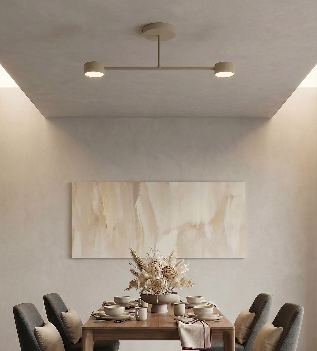 Plafondlamp Kaullar Beige - Afbeelding 8