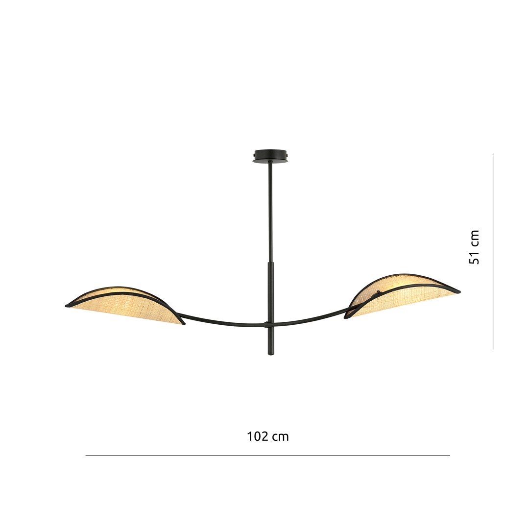 Plafondlamp Seilesta Zwart Ø12 cm - Afbeelding 8
