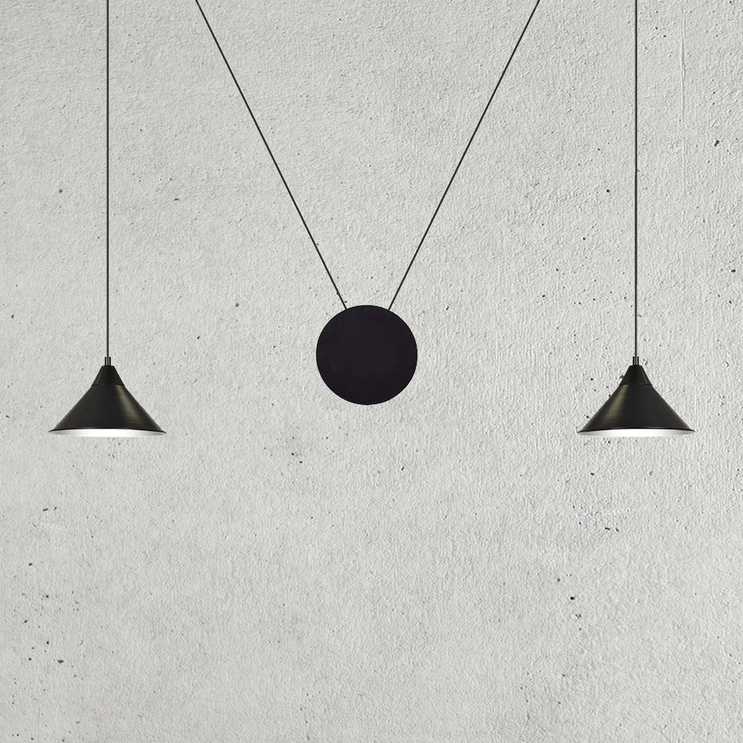 Hanglamp Zaustino Zwart - Afbeelding 8