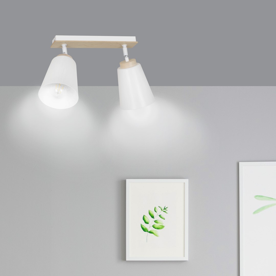 Plafondlamp Flauskes Wit - Afbeelding 8