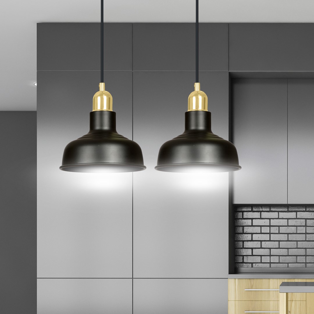 Hanglamp Trirnor Zwart - Afbeelding 8