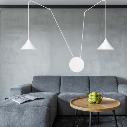 Hanglamp Keensund Wit - Afbeelding 9