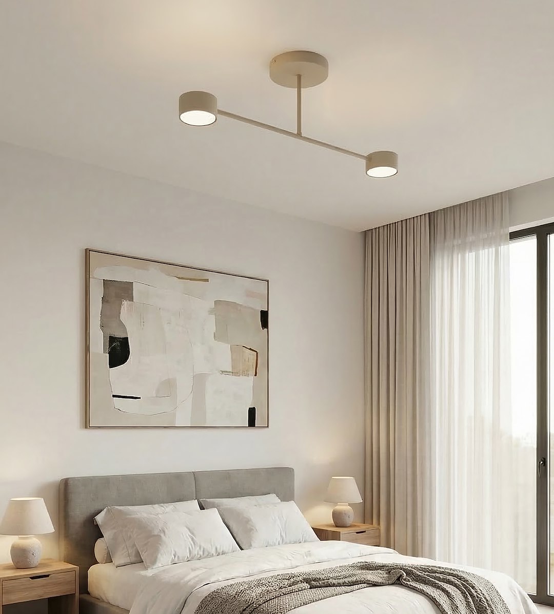 Plafondlamp Kaullar Beige - Afbeelding 9