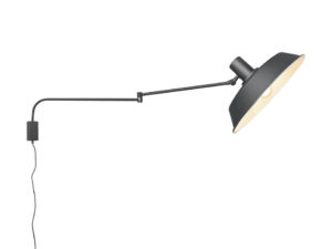Wandlamp Valvos Mat Zwart - Set van 3