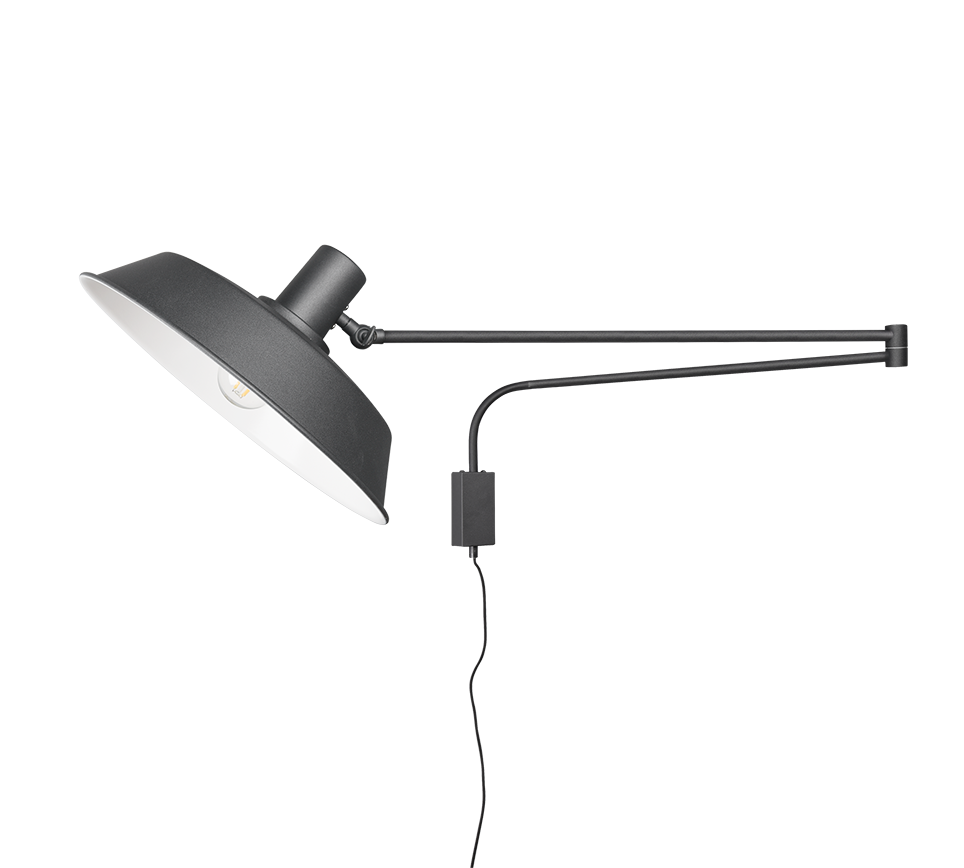 Wandlamp Valvos Mat Zwart - Set van 3 - Afbeelding 5