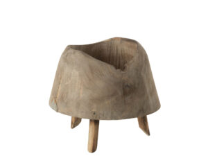 Bloempot Baulvino Hout Naturel H16,5 cm
