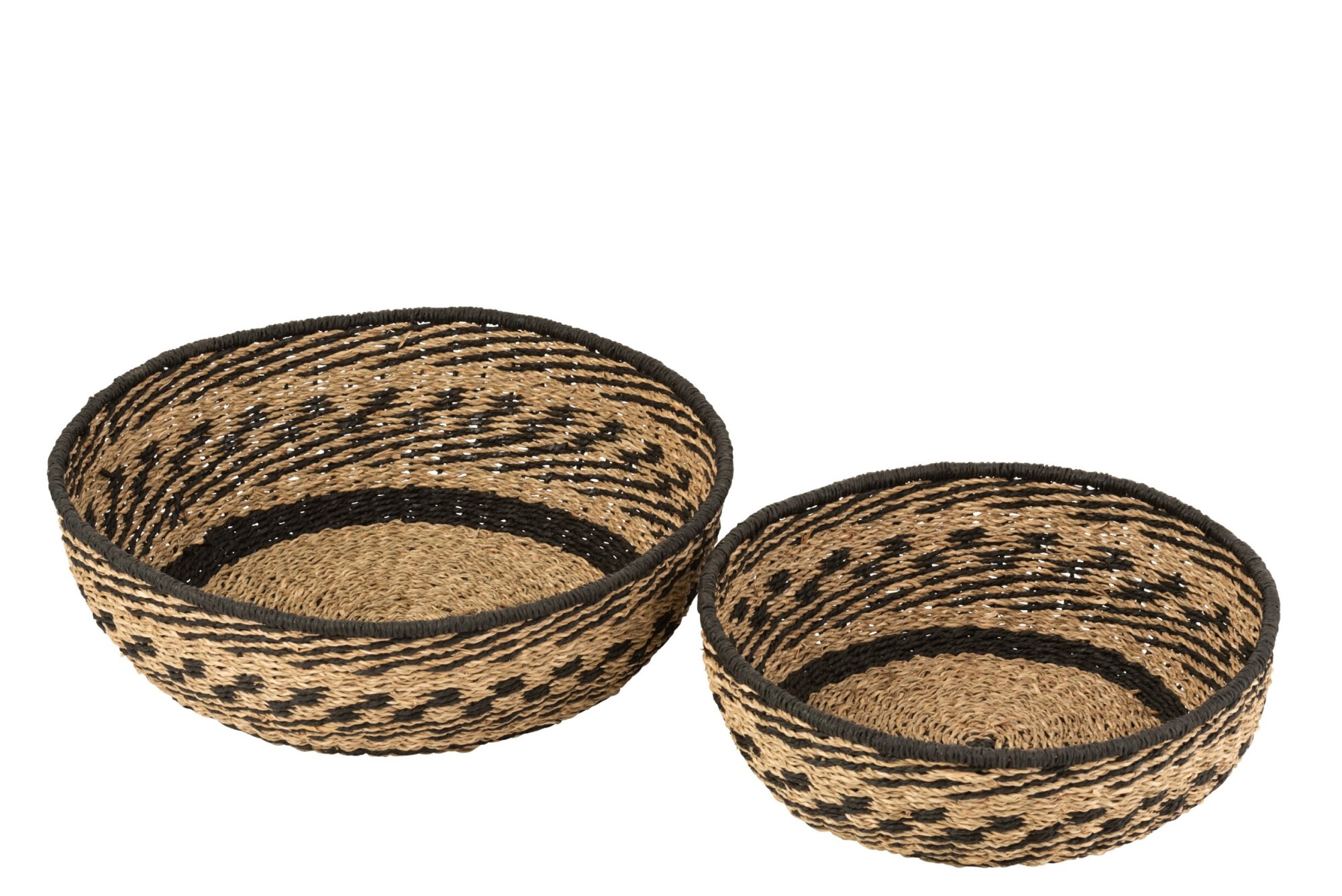 Mand Zaurmak Papier Zwart - Set van 2 - Afbeelding 5