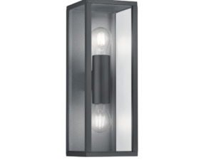 Wandlamp Kleerdio Antraciet - Set van 3