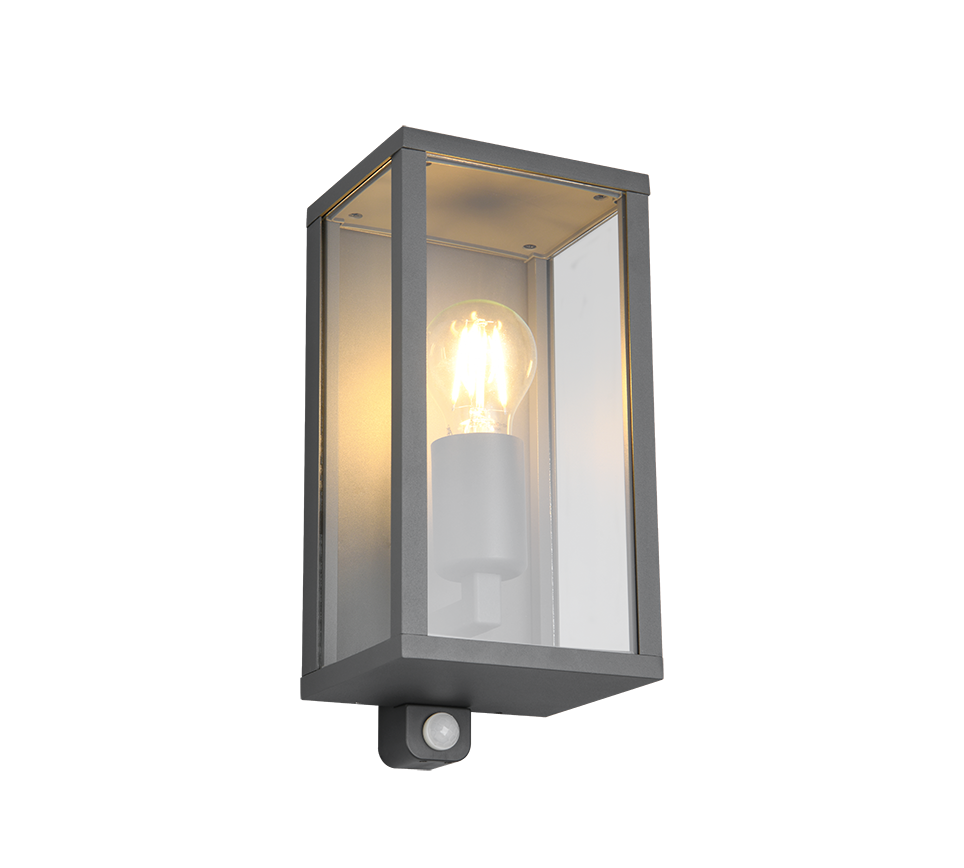 Wandlamp Prunsine Antraciet - Set van 3