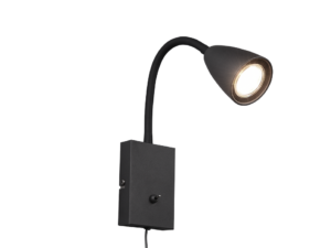 Wandlamp Kisane Mat Zwart - Set van 3