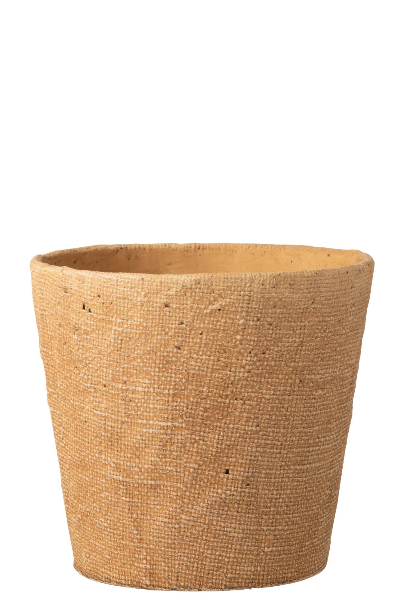 Bloempot Troonil Beton Naturel H24 cm - Afbeelding 2