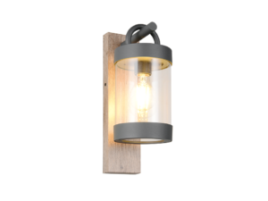 Wandlamp Binsond Transparant - Set van 3