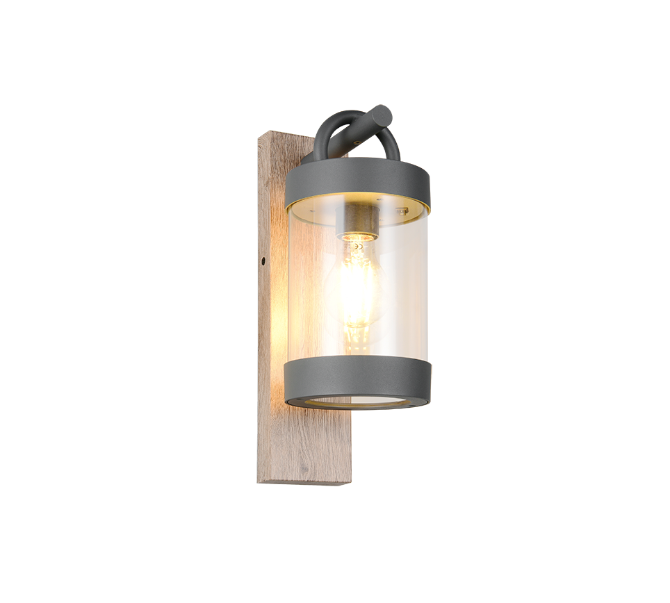 Wandlamp Binsond Transparant - Set van 3