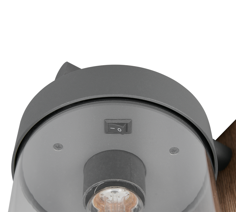 Wandlamp Binsond Transparant - Set van 3 - Afbeelding 3