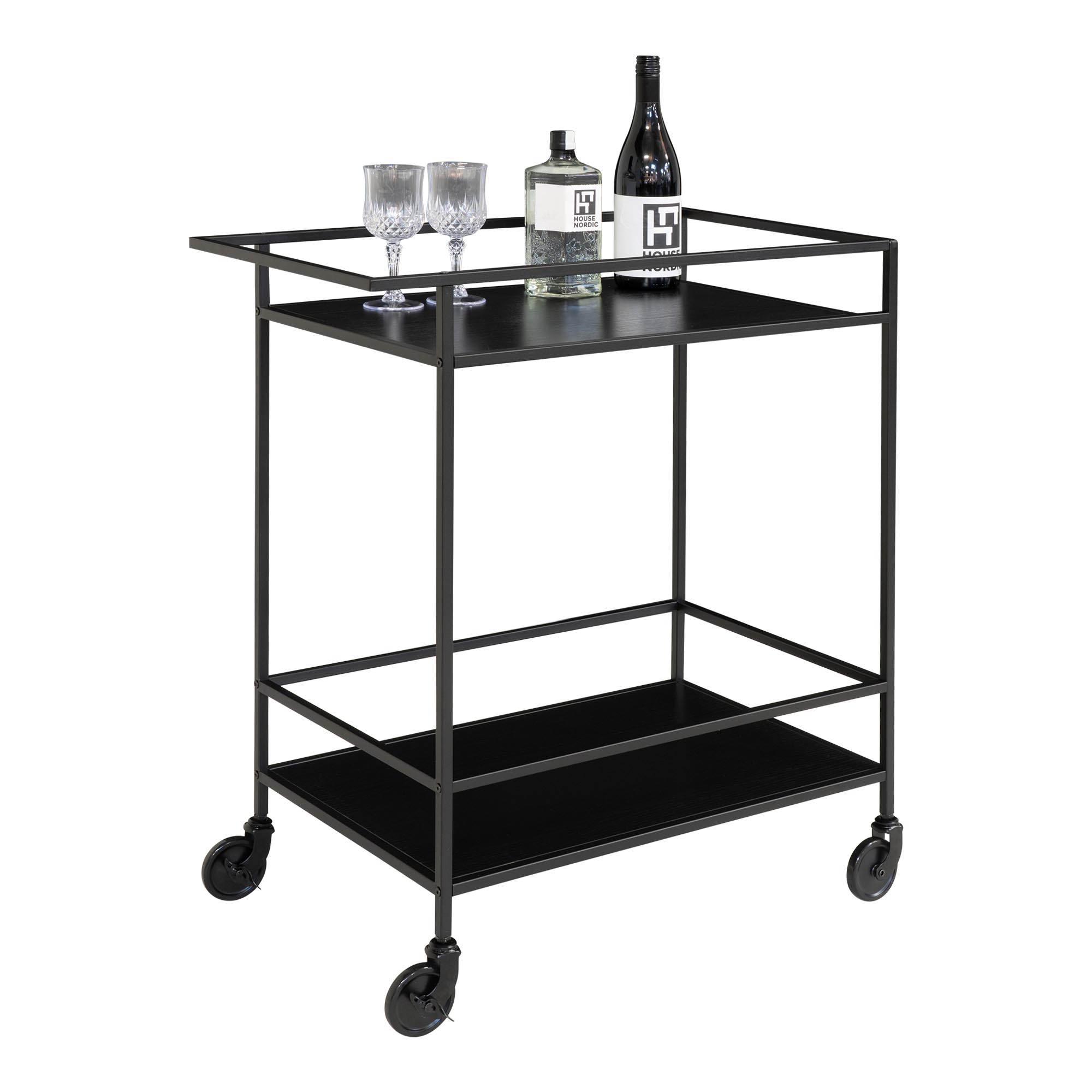Barmeubel Ginder Zwart 68 cm
