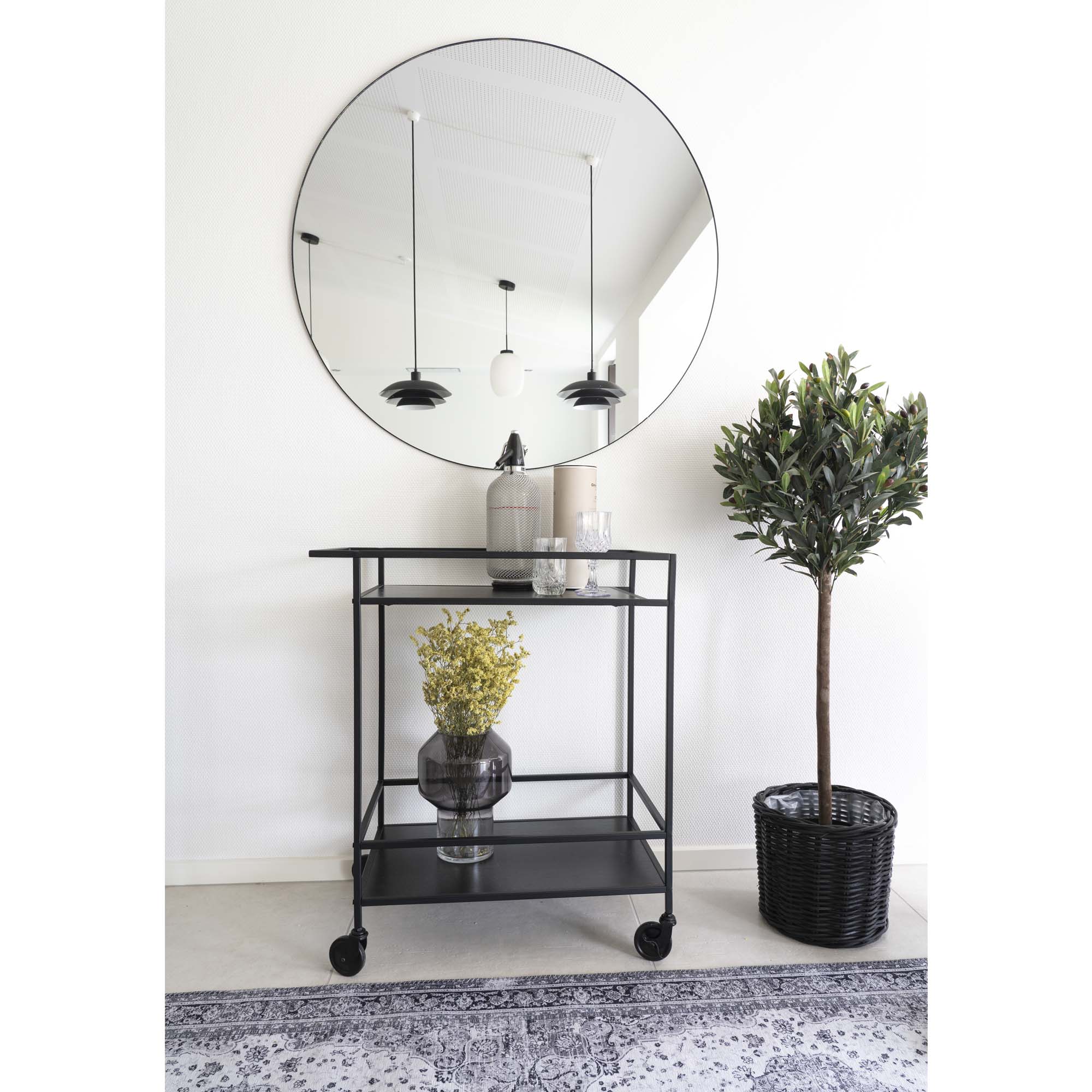 Barmeubel Ginder Zwart 68 cm - Afbeelding 6