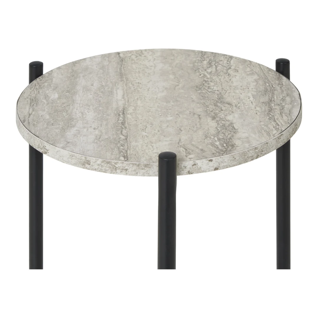 Bijzettafel Fessane 27 cm staal - Afbeelding 3