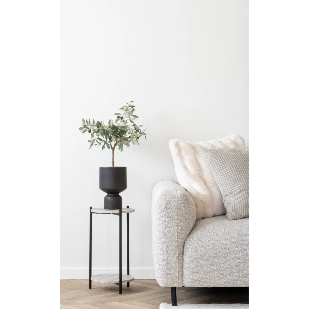 Bijzettafel Fessane 27 cm staal - Afbeelding 7