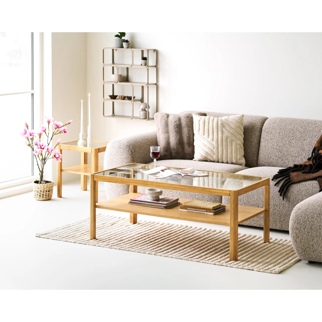 Salontafel Sunsar Eiken 110 cm - Afbeelding 4