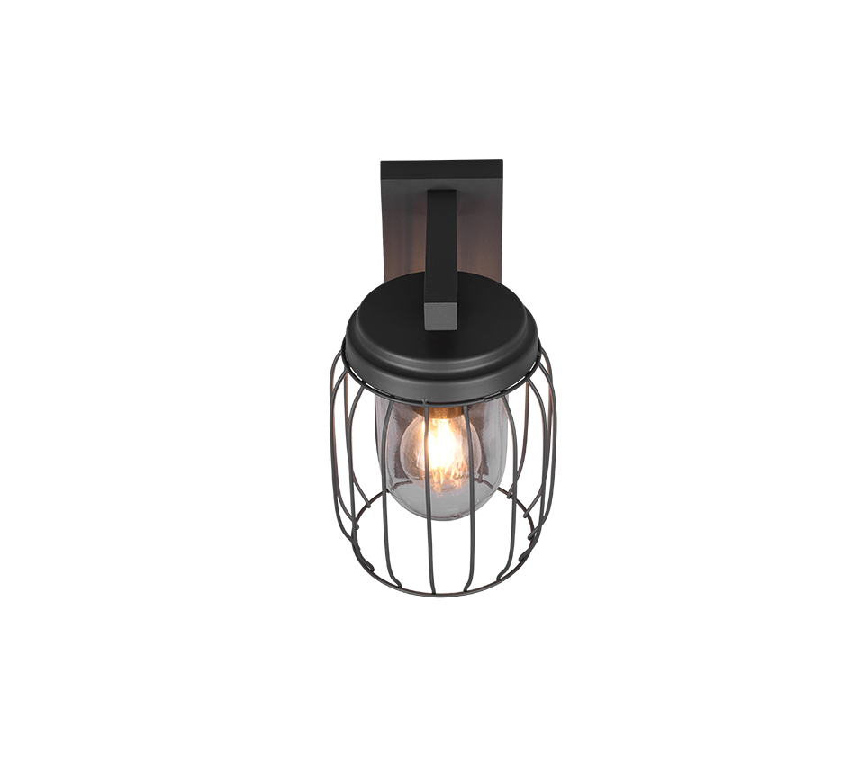 Wandlamp Ciedone Antraciet - Set van 3 - Afbeelding 3