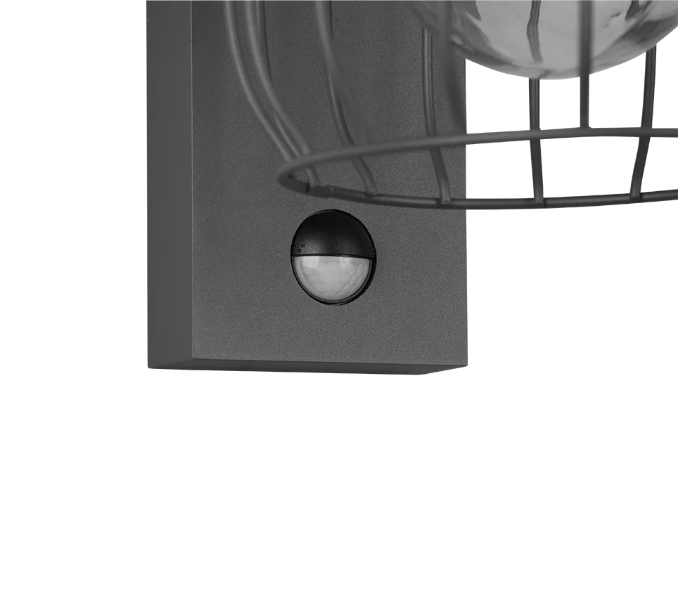 Wandlamp Ciedone Antraciet - Set van 3 - Afbeelding 5