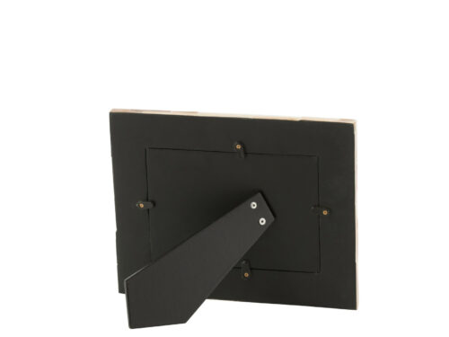 Achterkant van Fotolijst Rario MDF Beige met standaard en ophangsysteem