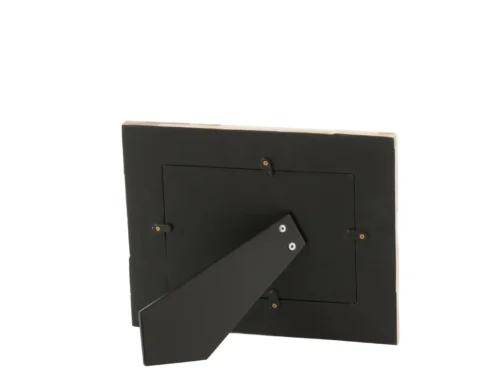 Achterkant van Fotolijst Rario MDF Beige met standaard en ophangsysteem