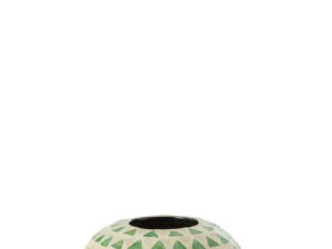 Vaas Paudona Bamboe Groen H22 cm