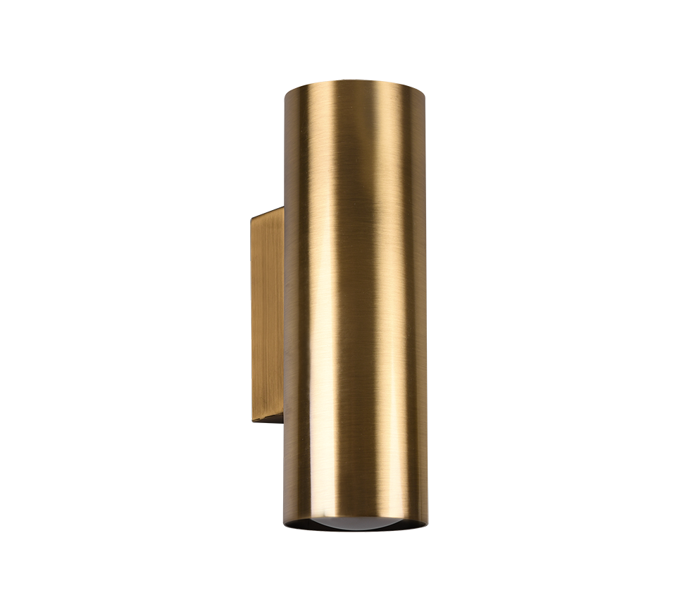 Wandlamp Moossik Brons - Set van 3