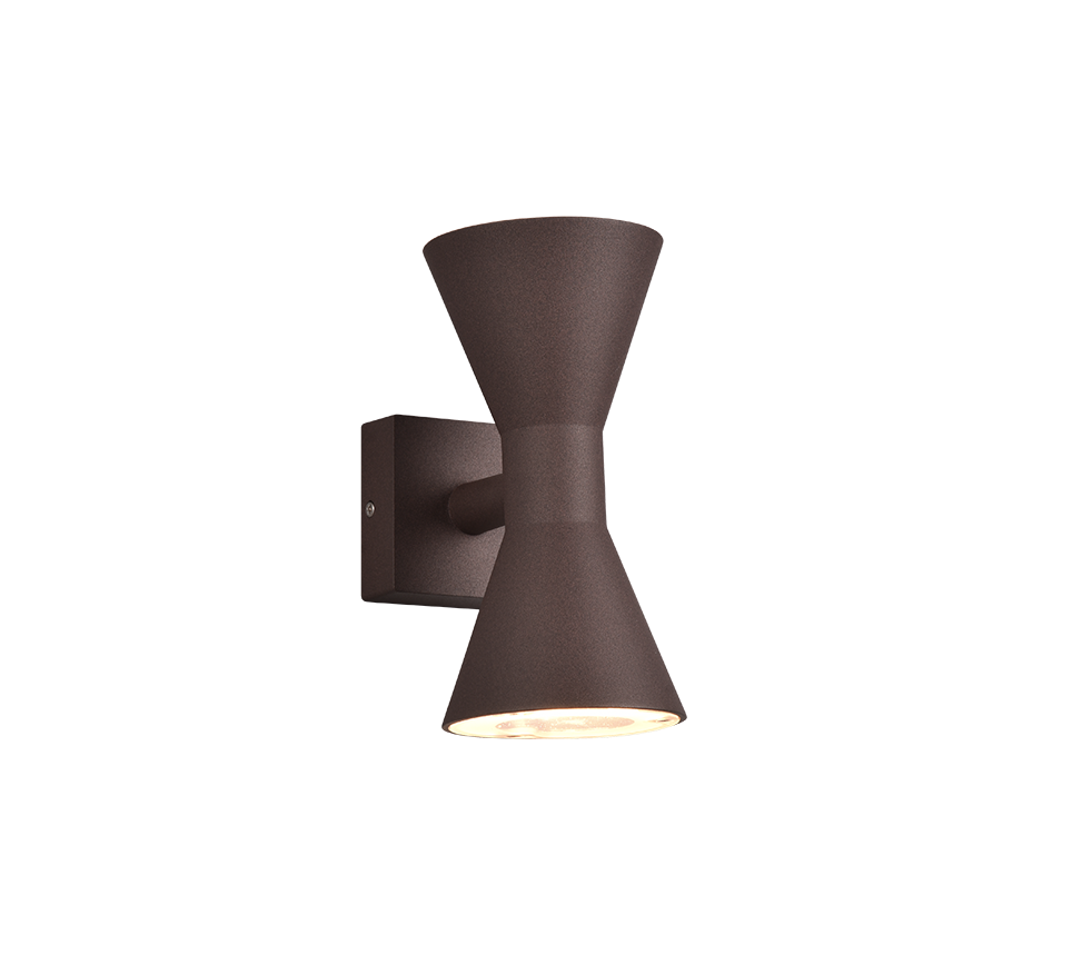 Wandlamp Hontan Aluminium - Set van 3