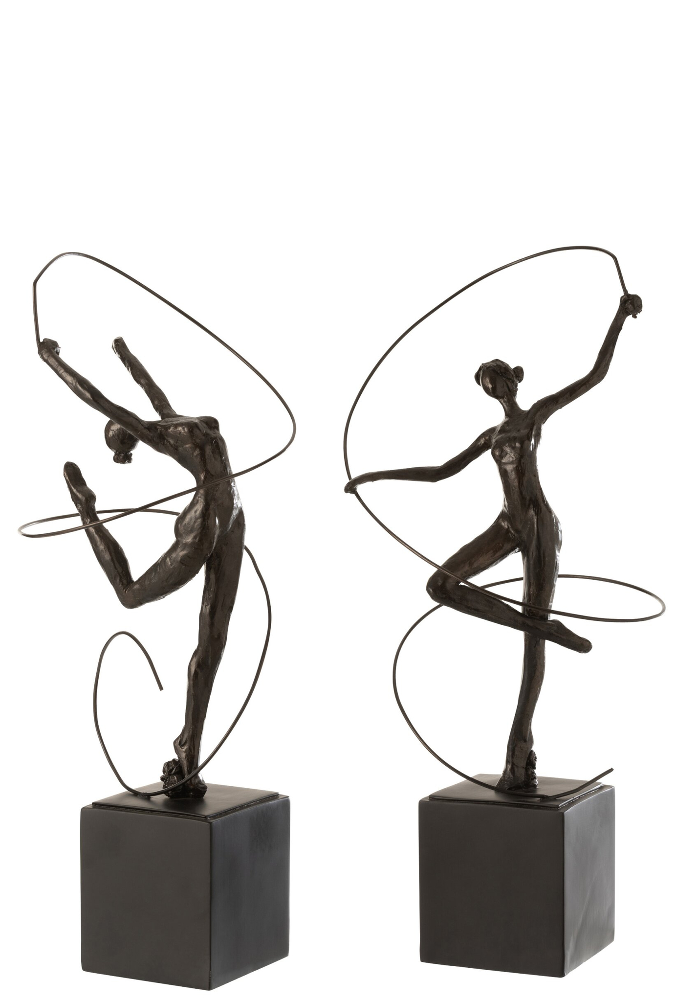 Beeld Preemmon Steen Bruin H46 cm - Afbeelding 2