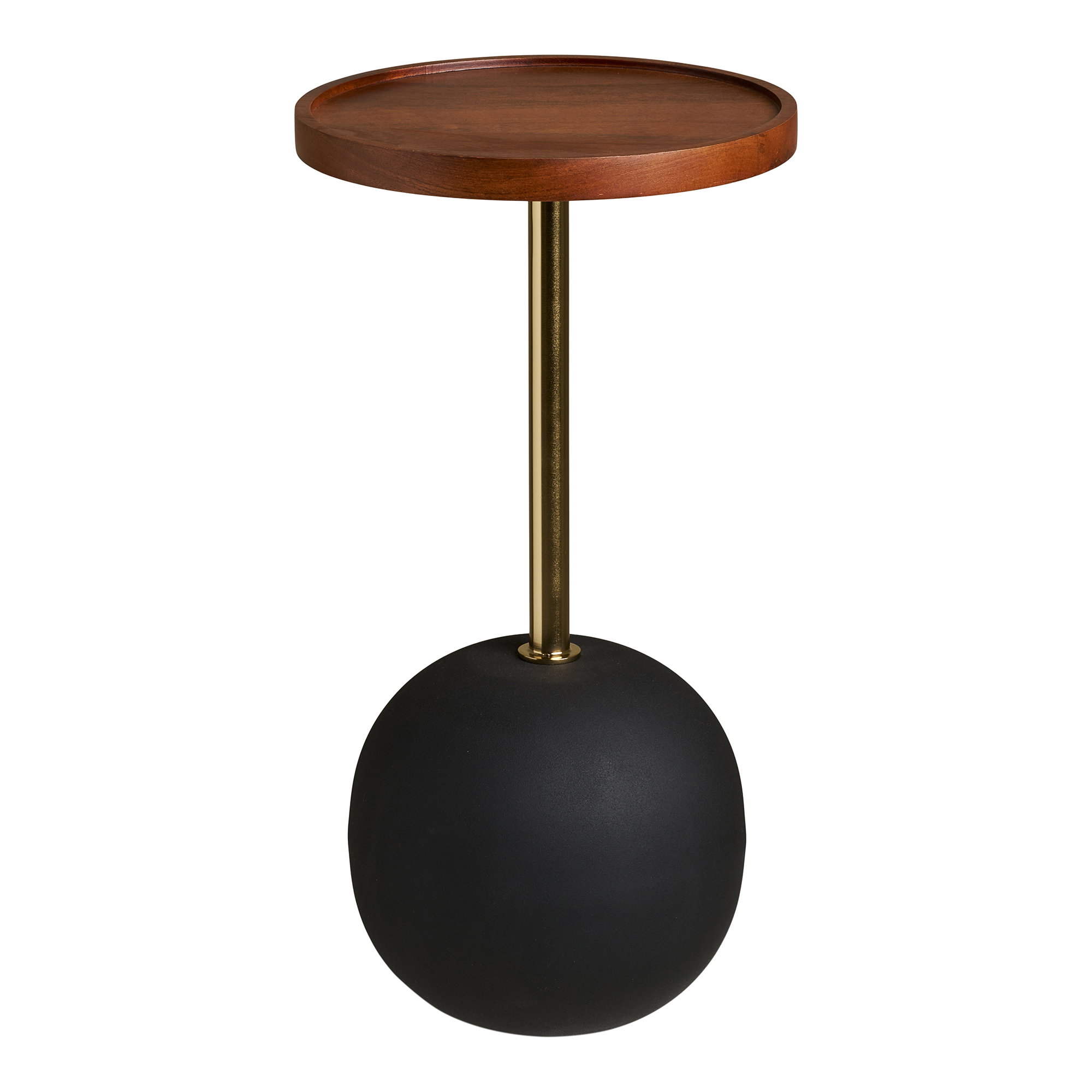 Bijzettafel Koorril Mangohout Ø30 cm