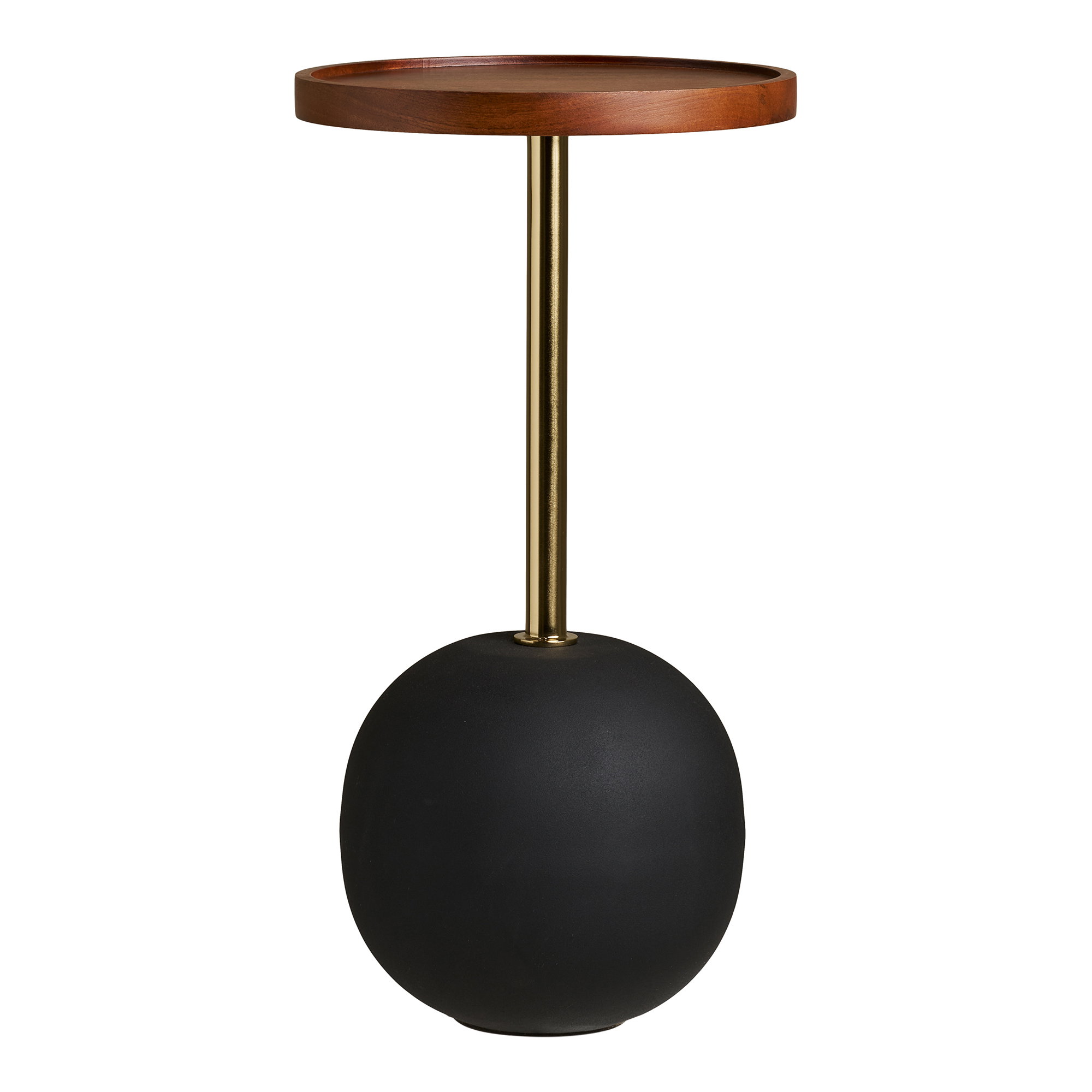 Bijzettafel Koorril Mangohout Ø30 cm - Afbeelding 2