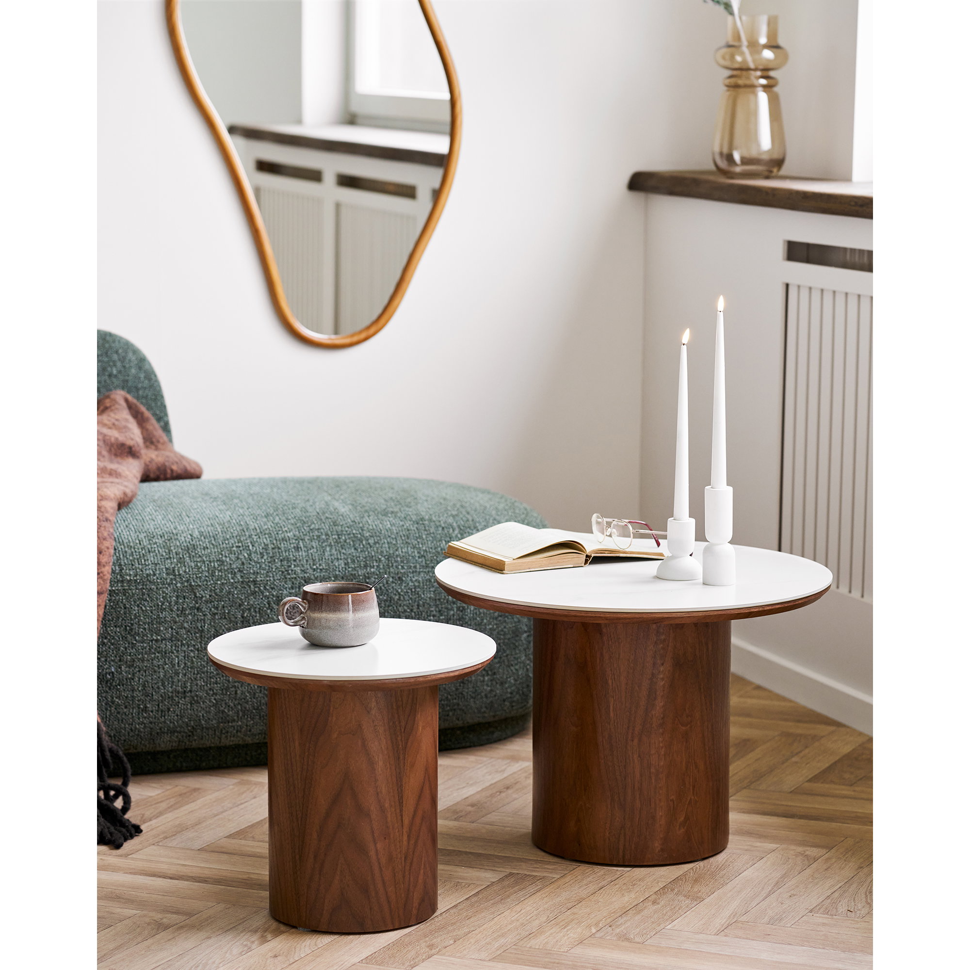 Bijzettafel Kaunir Keramiek Ø40 cm - Afbeelding 6